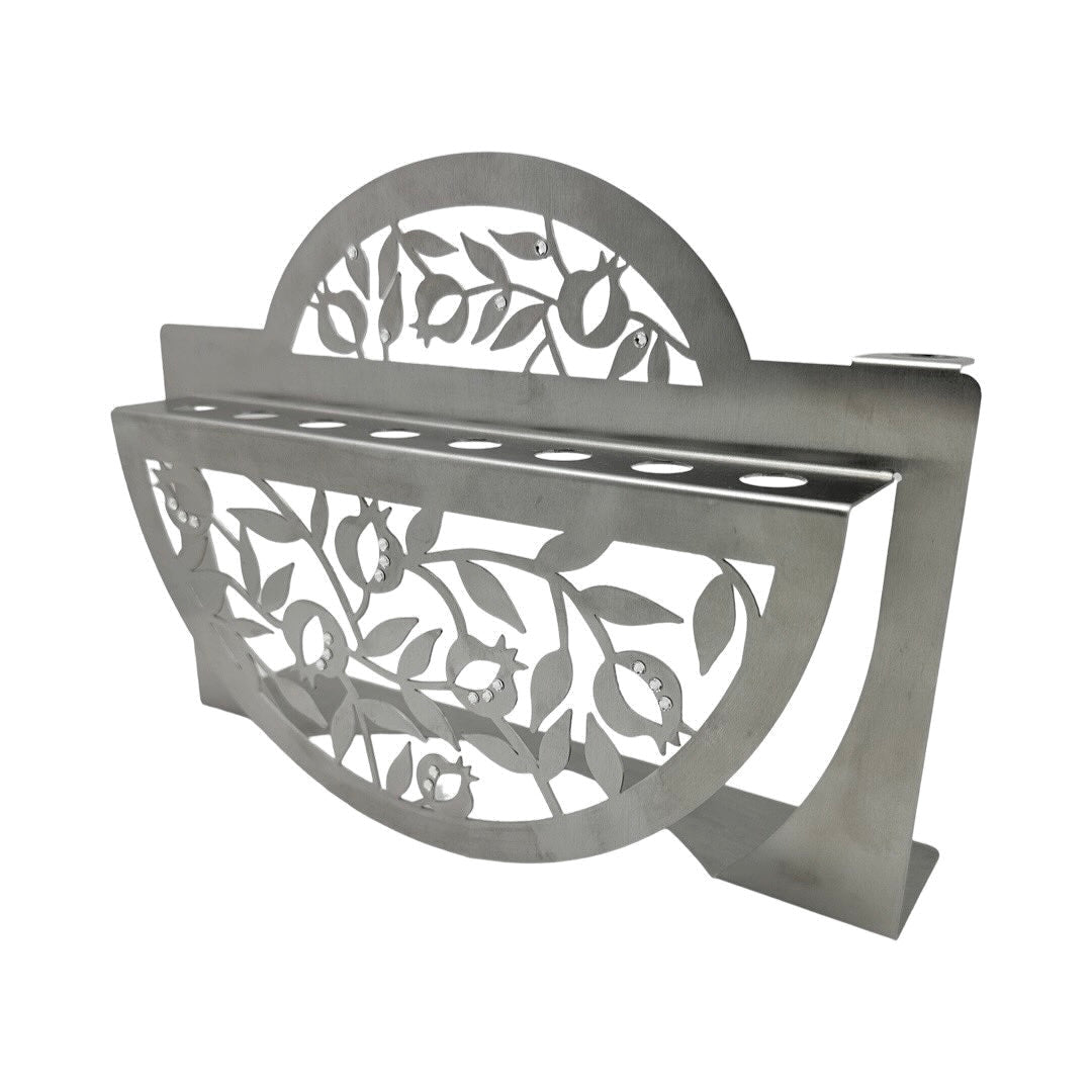 Stainess Steel Pomegranate Menorah