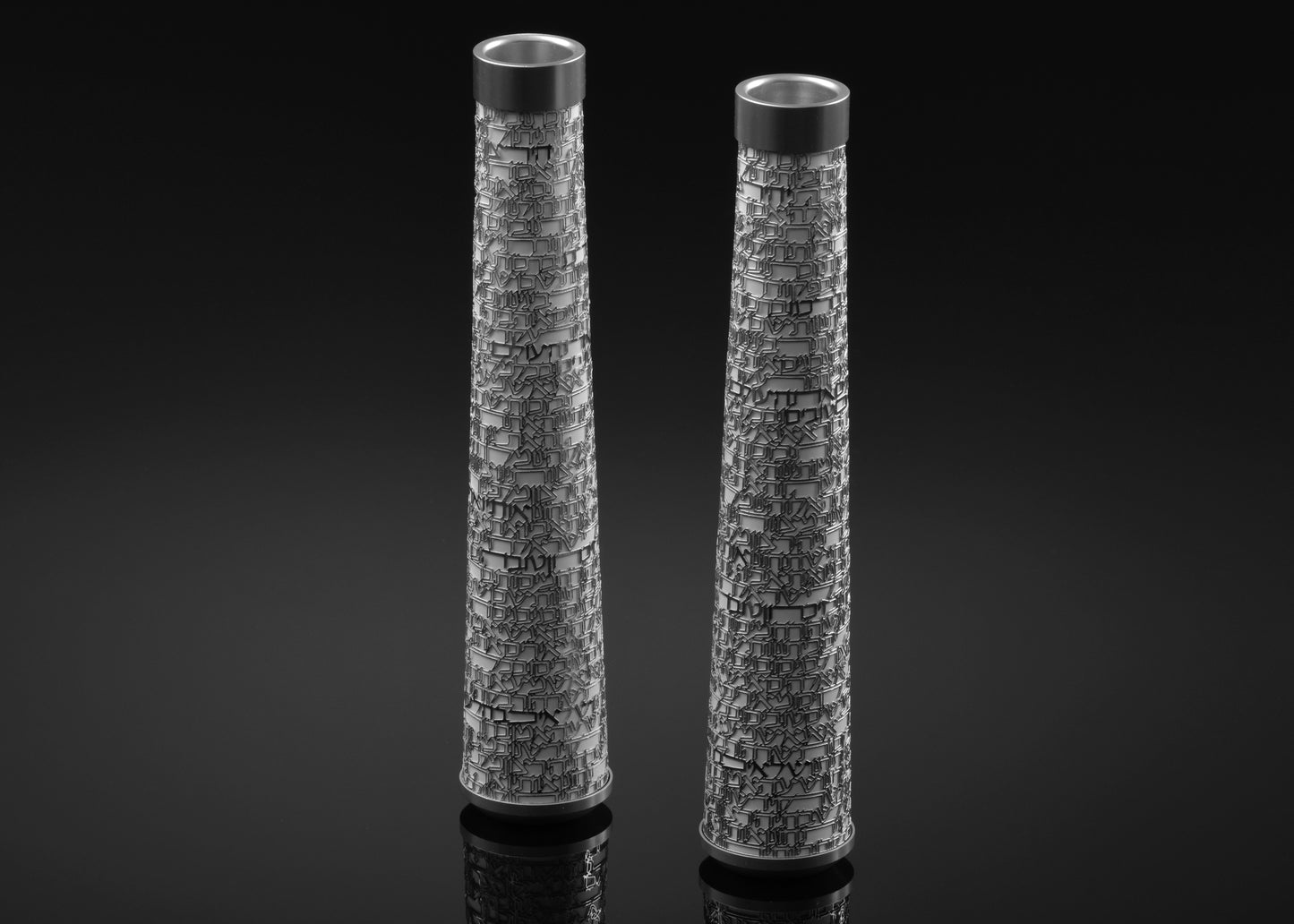 Text Cone Candlesticks