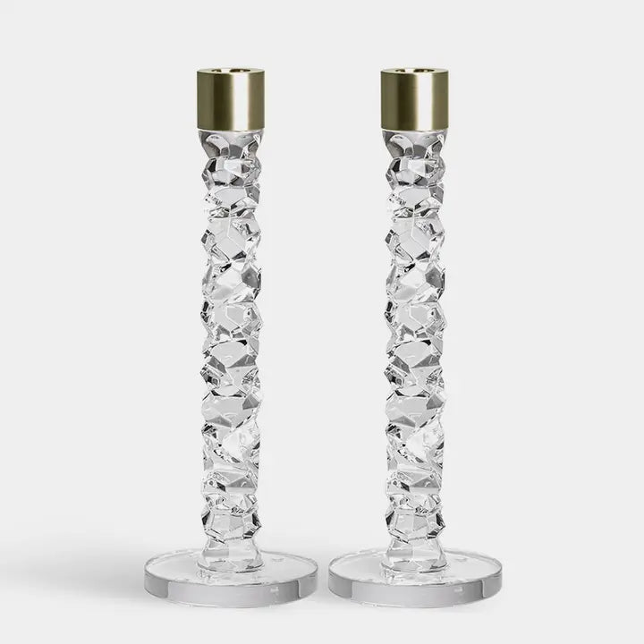 Carat Crystal Candlesticks