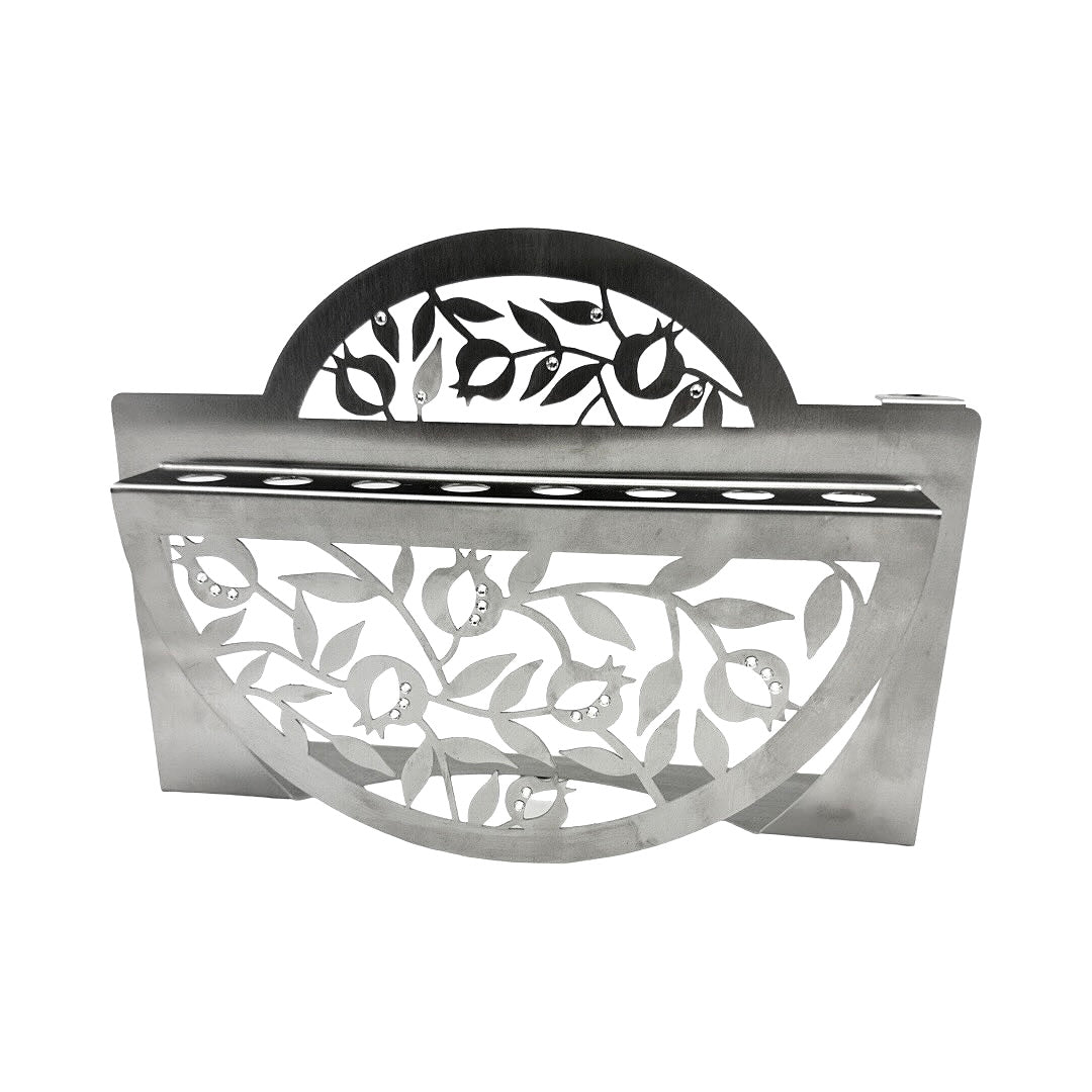 Stainess Steel Pomegranate Menorah