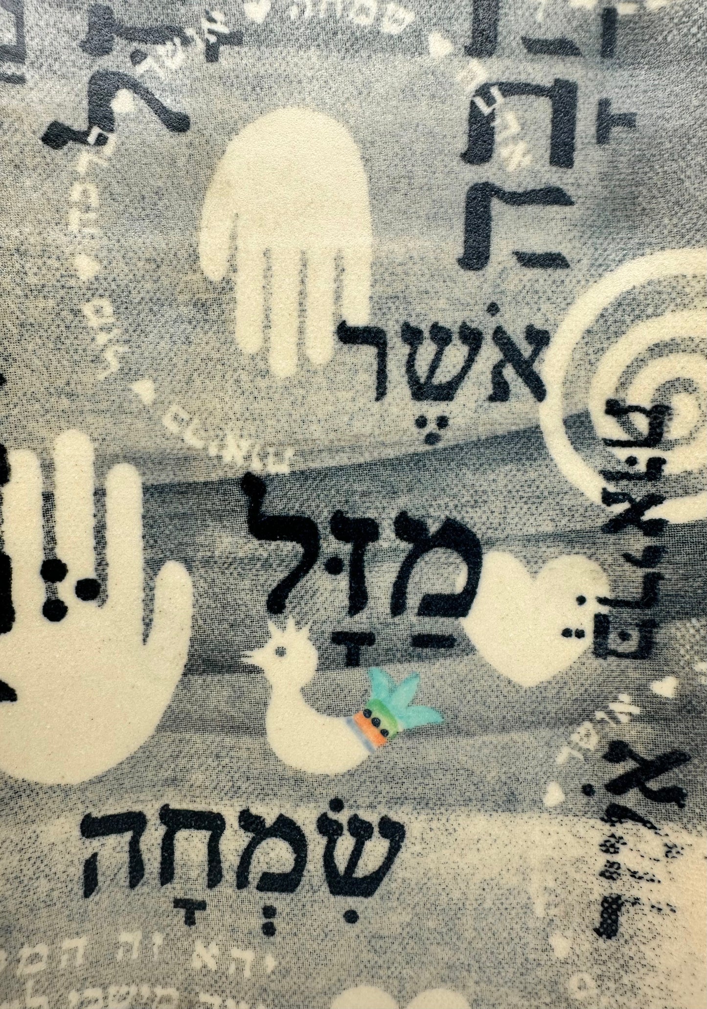 'Words' Ceramic Serving Tray