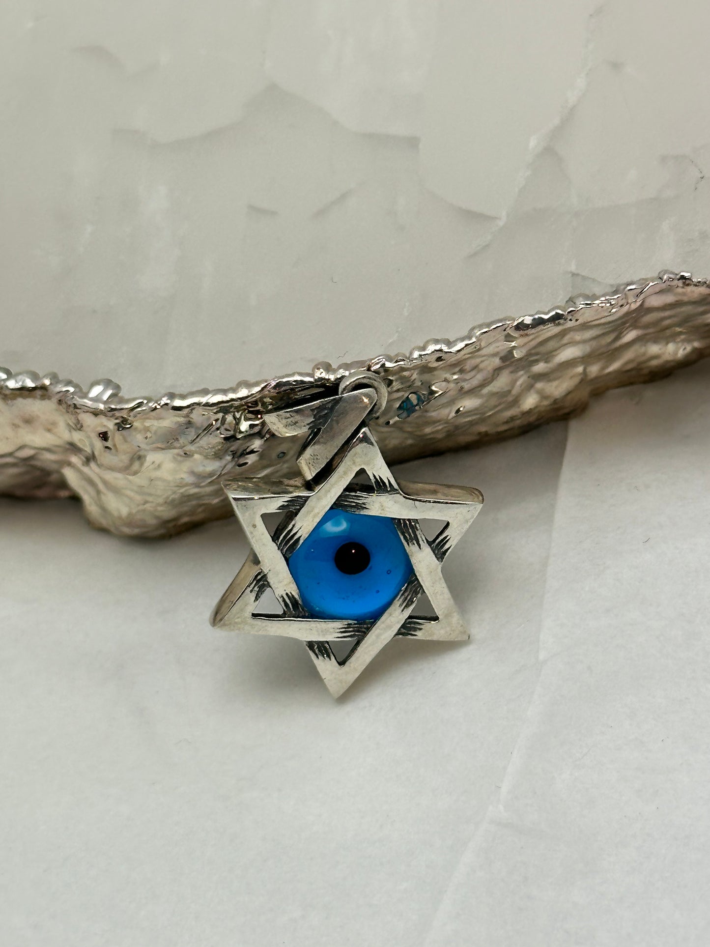 'Eye' Magen David Necklace