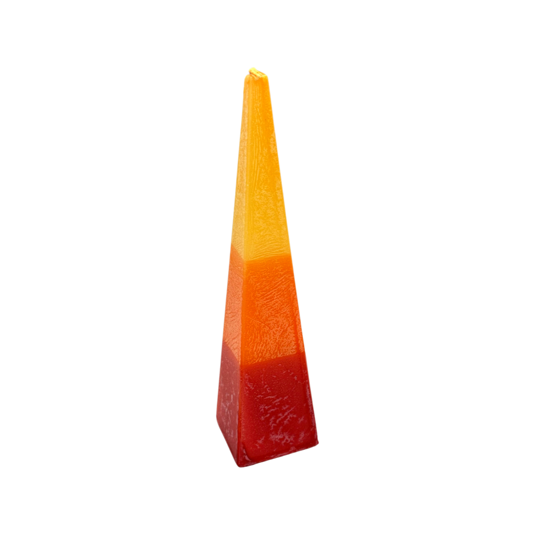 Pyramid Havdalah Candle