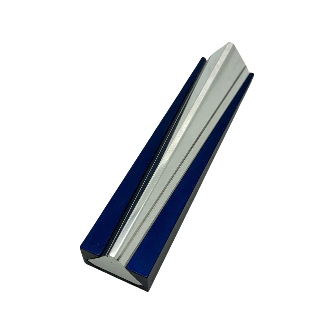 Modern Anodized Aluminum Mezuzah 5"