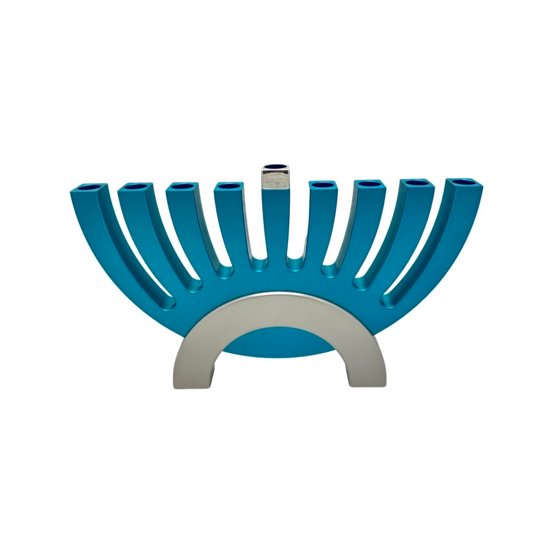 Anodized Aluminum 'Flip' Menorah