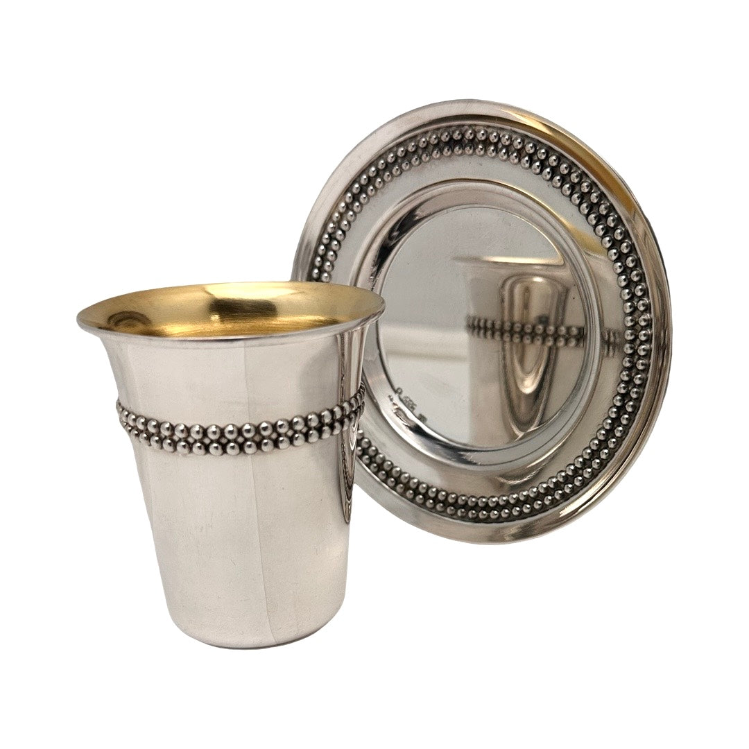 Beads Kiddush Cup Set