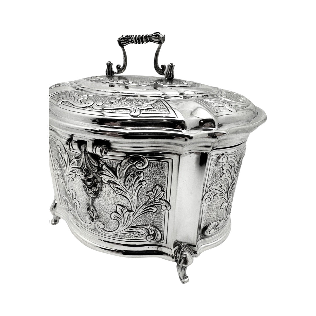 Sterling Silver Etrog Box Mistral