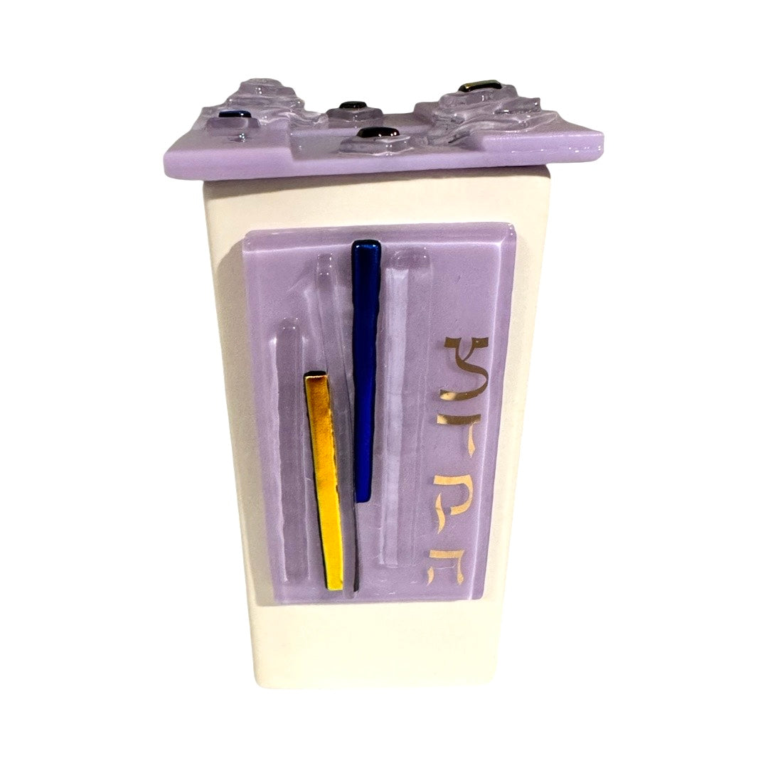 Glass and Ceramic Tzedakah Box