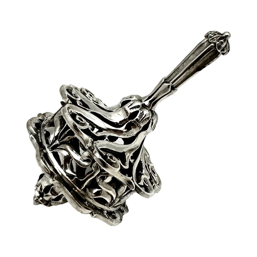 Casted Silver Dreidel