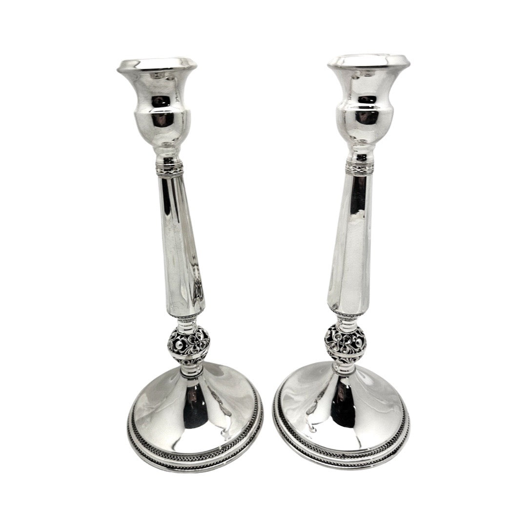 Cutout Sphere Candlesticks