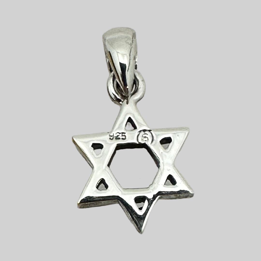 .925 small Magen David Necklace