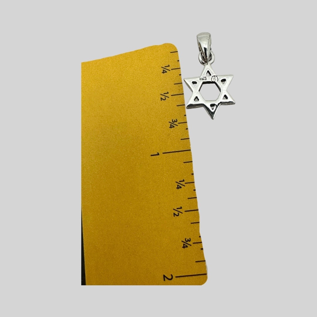 .925 small Magen David Necklace