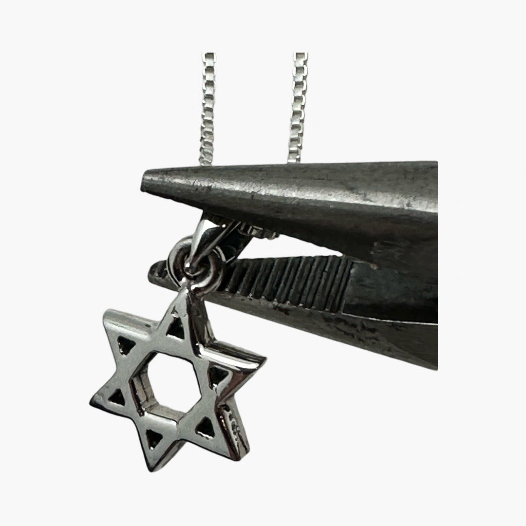 .925 small Magen David Necklace