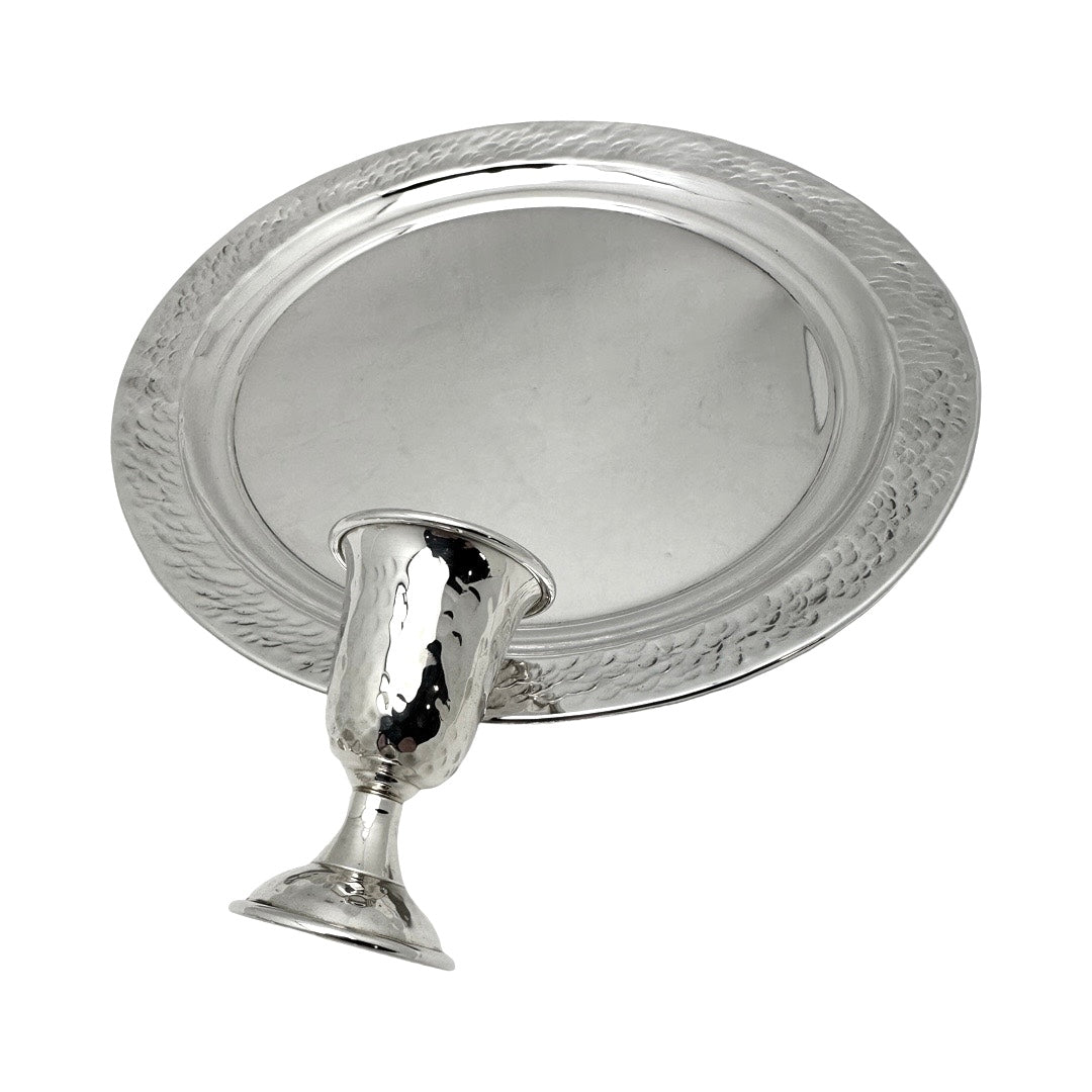 Hammered L'Chaim Set