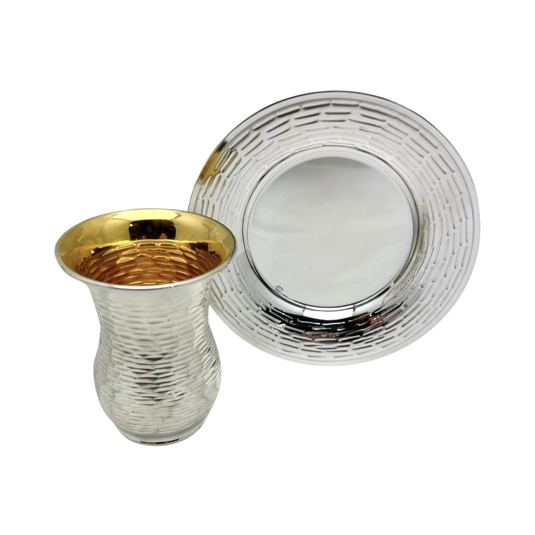 Kiddush Cup Set Mia Lines