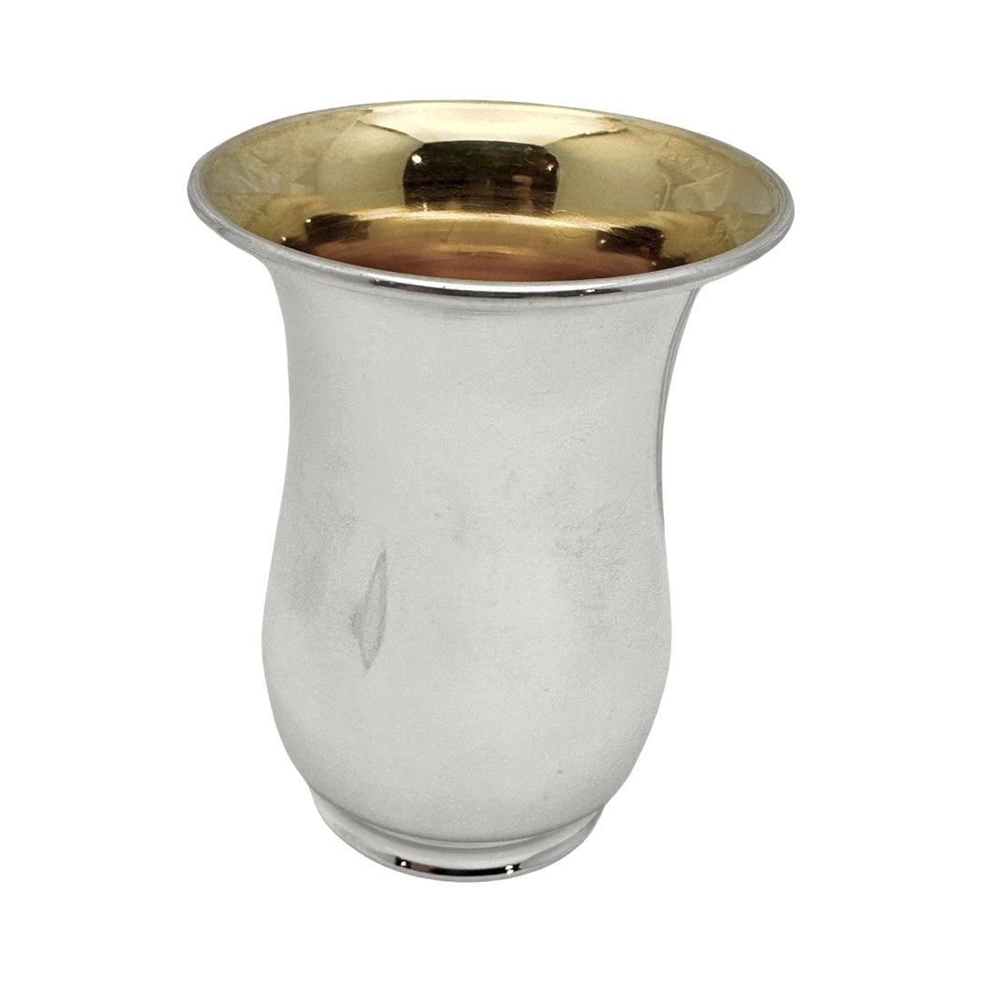 Sterling Silver Kiddush Cup Mia Plain