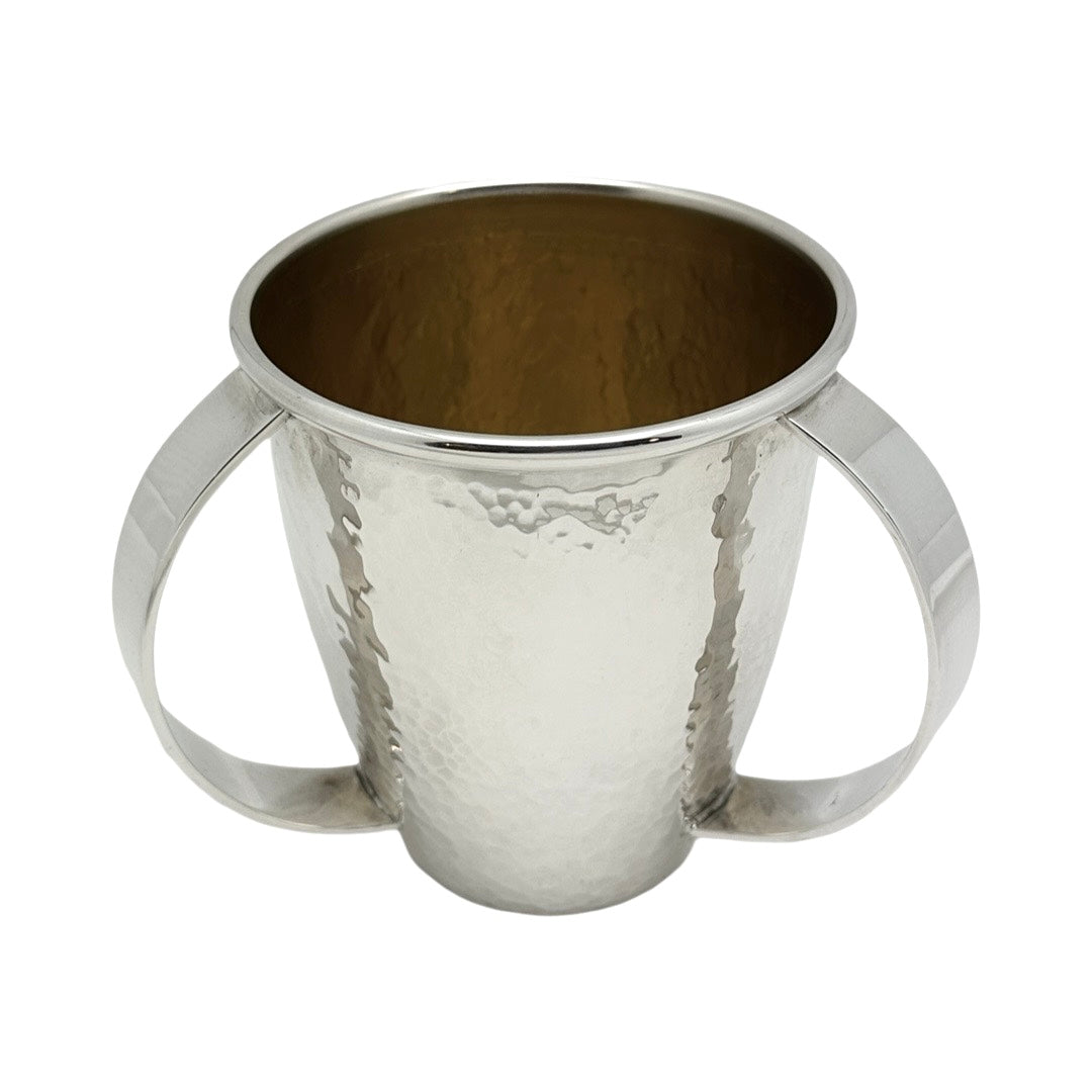 Sterling Silver Hammered Washing cup