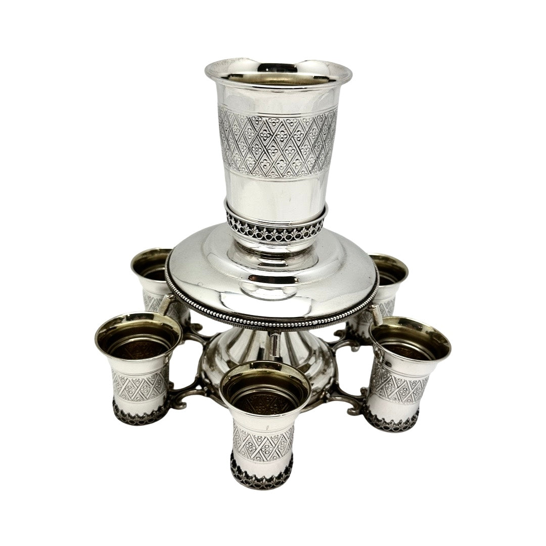 6 Cup Silver Fountain