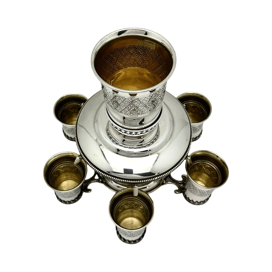 6 Cup Silver Fountain