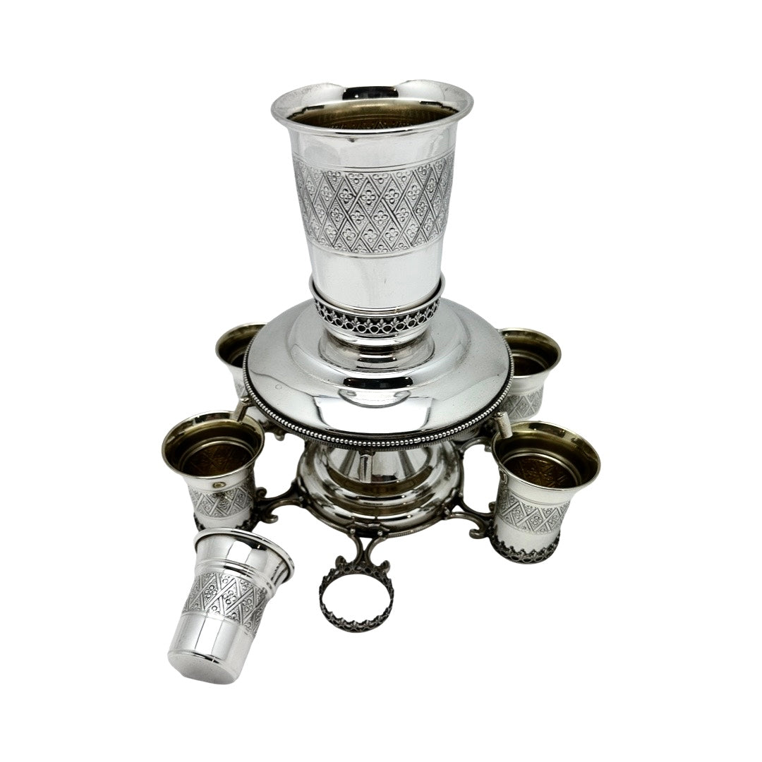 6 Cup Silver Fountain