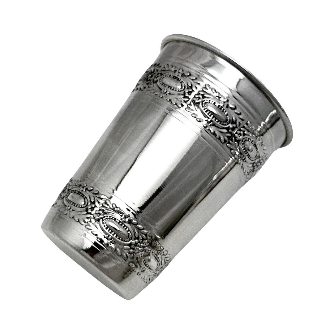 Sterling Kiddush Cup 'Oval' Design