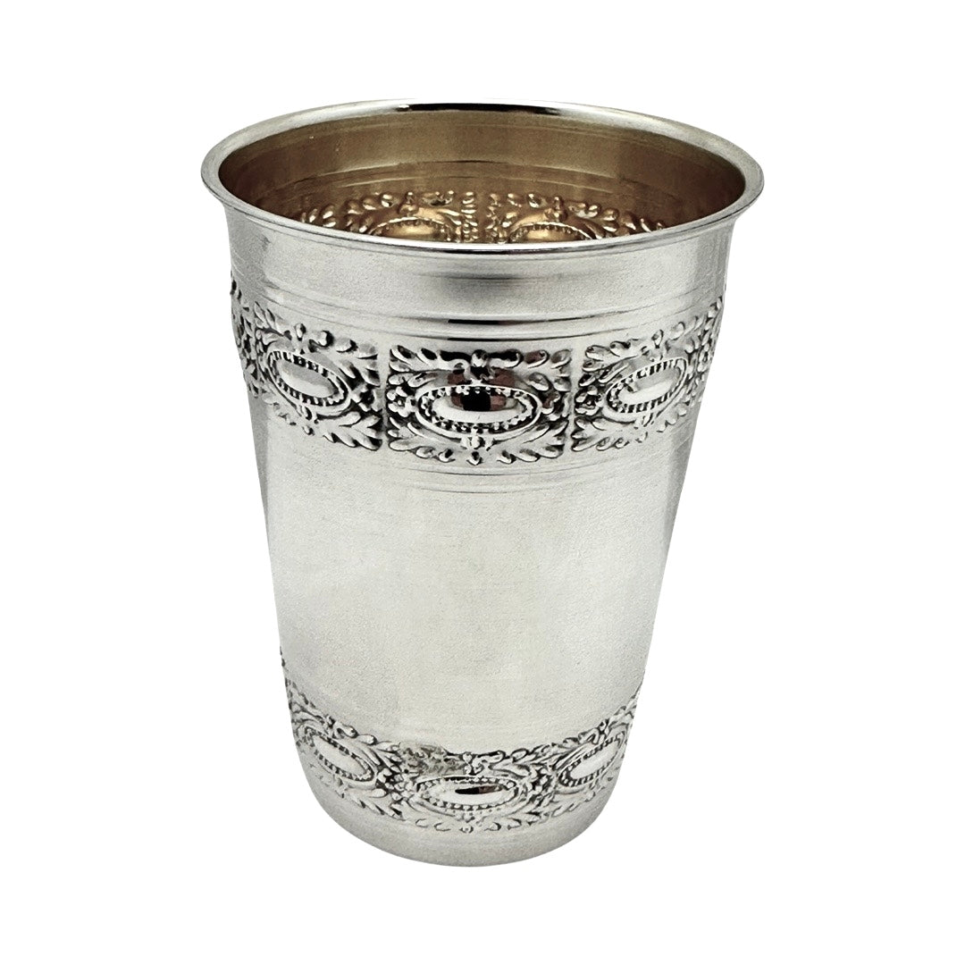 Sterling Kiddush Cup 'Oval' Design