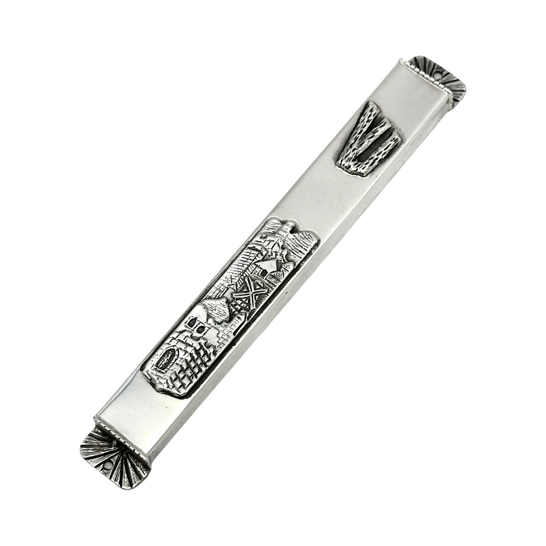 Jerusalem Motif Mezuzah