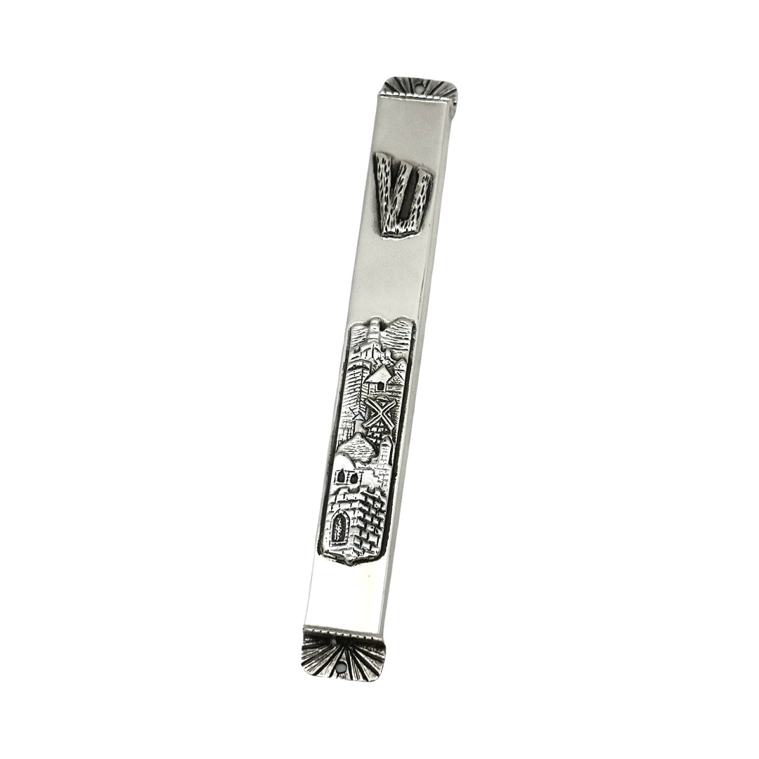 Jerusalem Motif Mezuzah