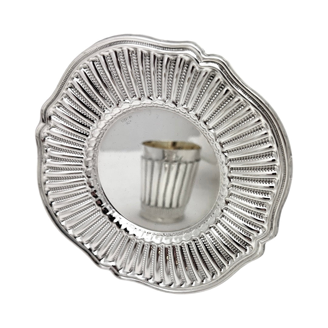 Piccolo Kiddush Cup Set Lines