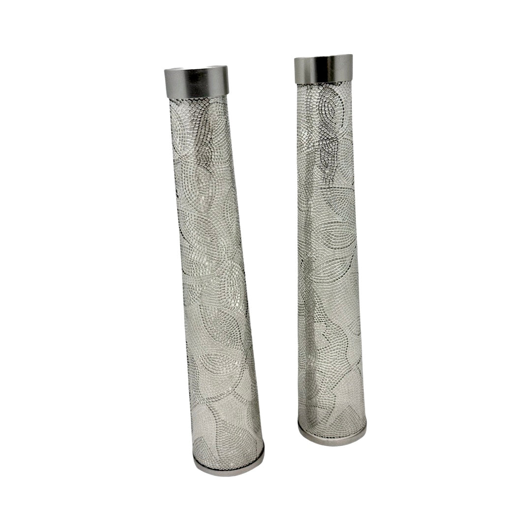 Mosaic Cone Candle Sticks