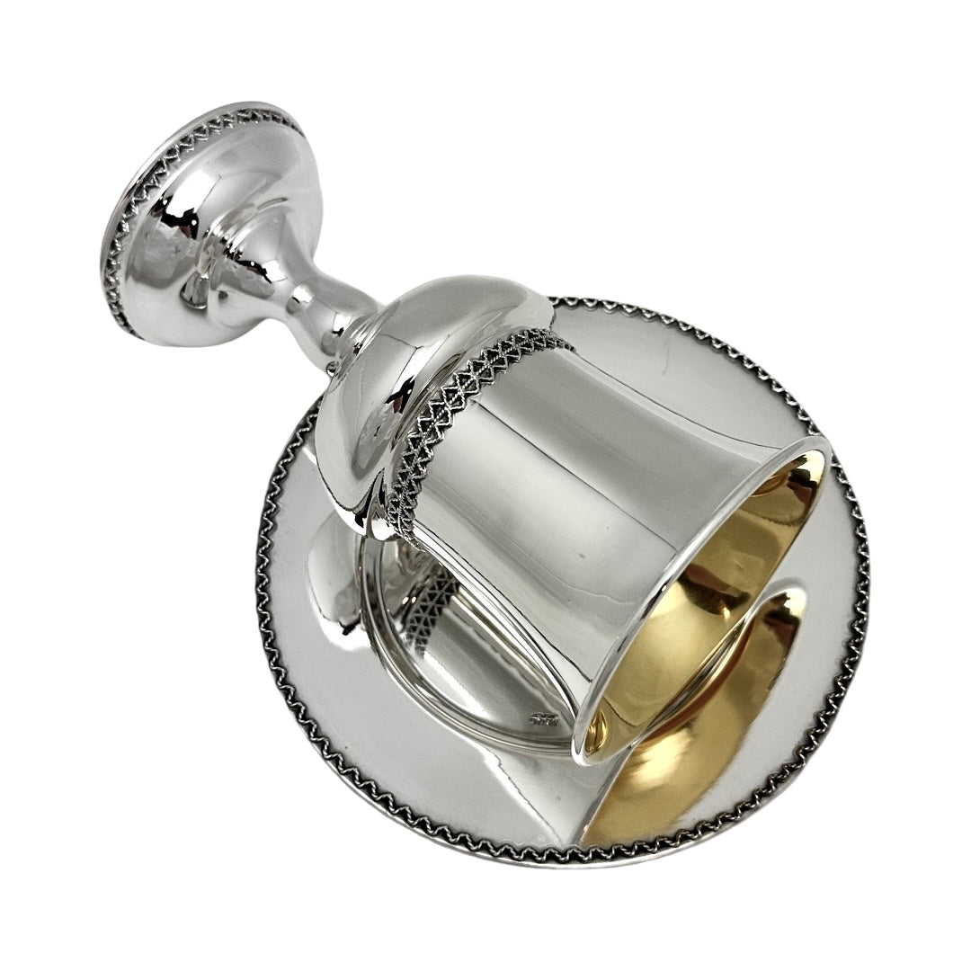 Kiddush Cup Set Double Filgree
