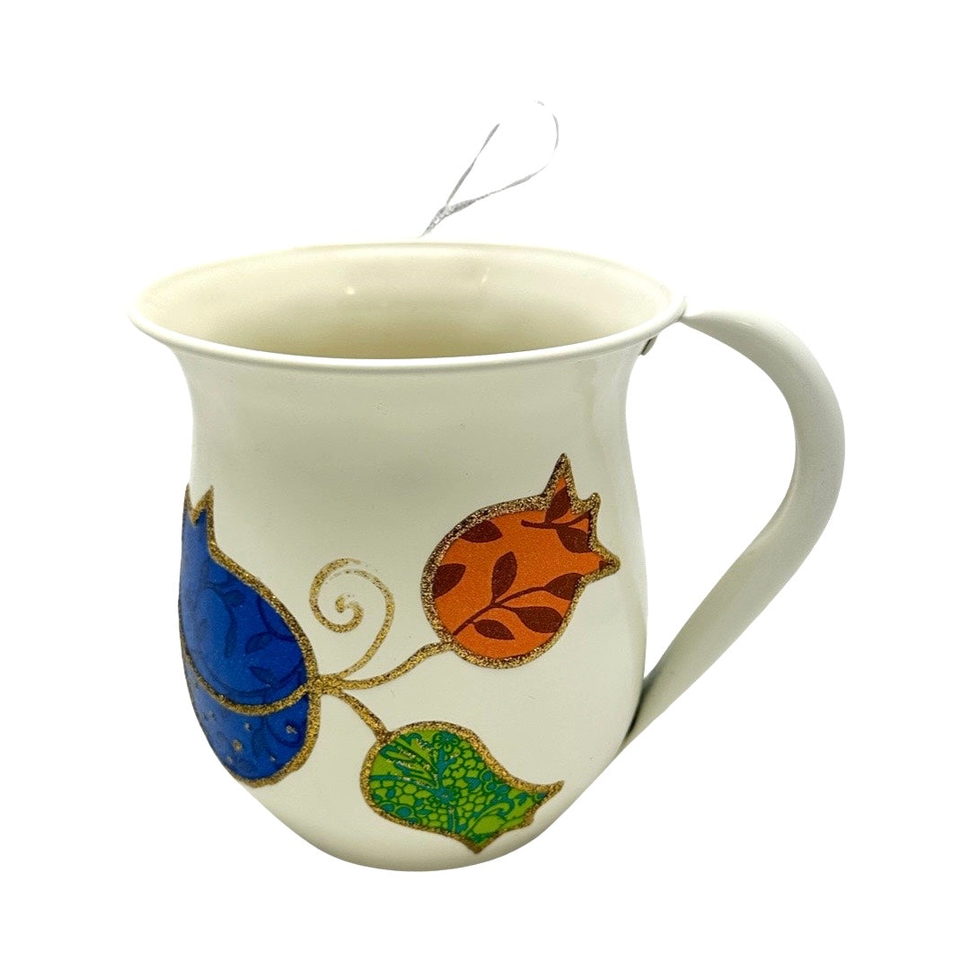 Decorated Metal Washing Cup 4