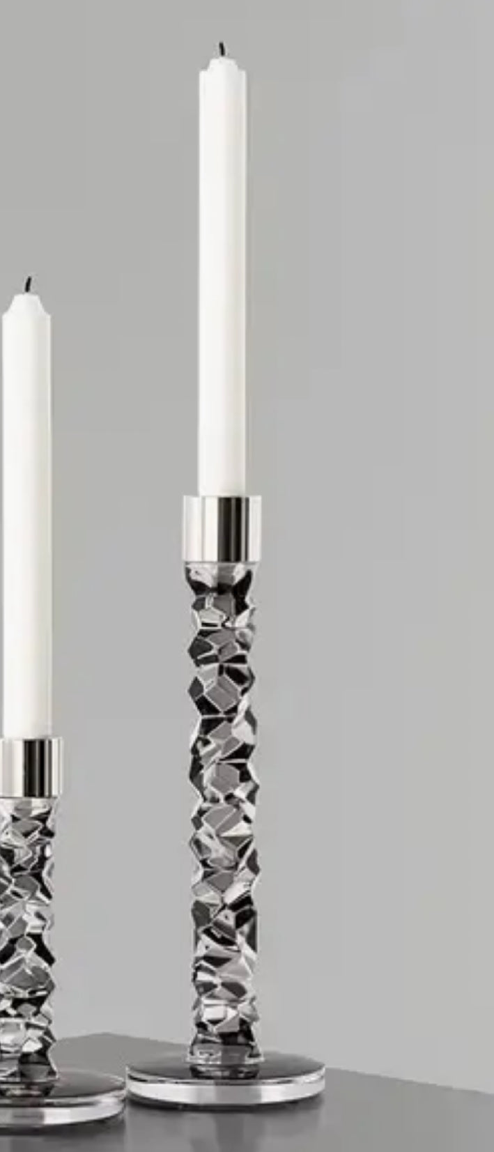 Carat Crystal Candlesticks