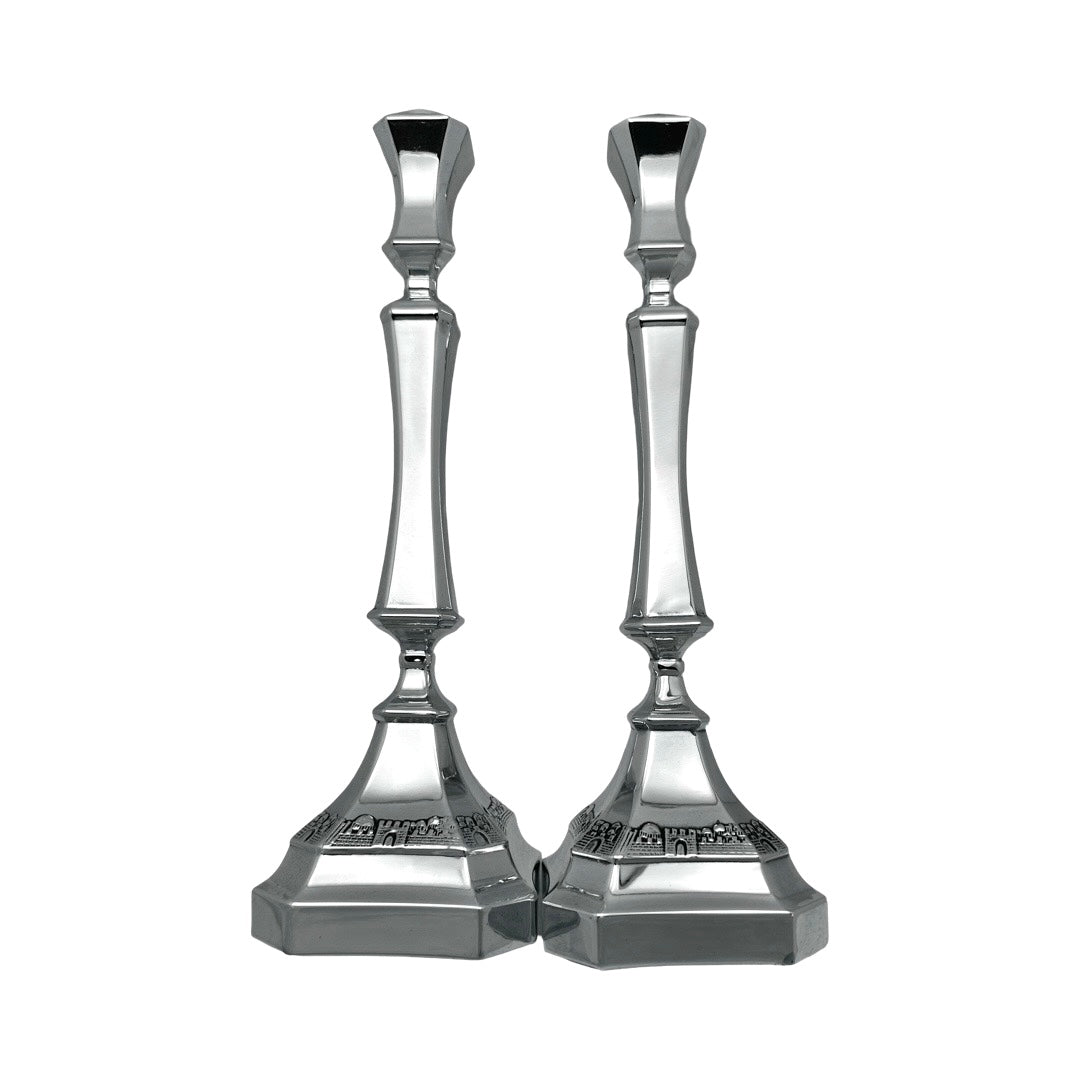 Jerusalem Motif Candlesticks
