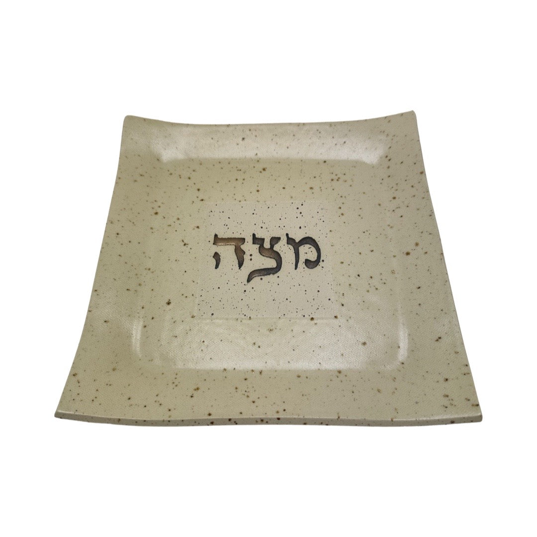 Ceramic Matza Plate