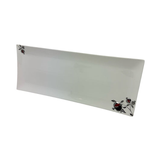 Rectangular Plate Pomegranate