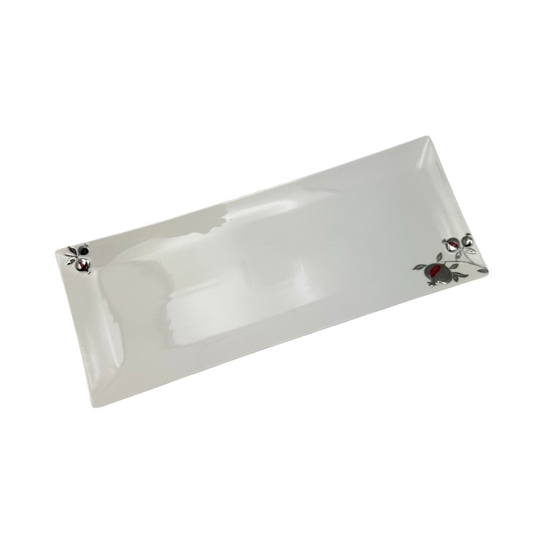 Rectangular Plate Pomegranate