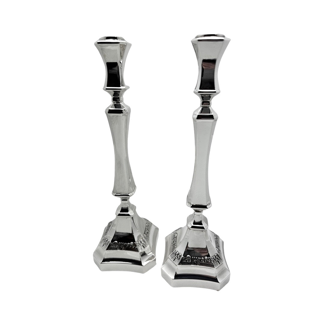 Jerusalem Sterling Candlesticks