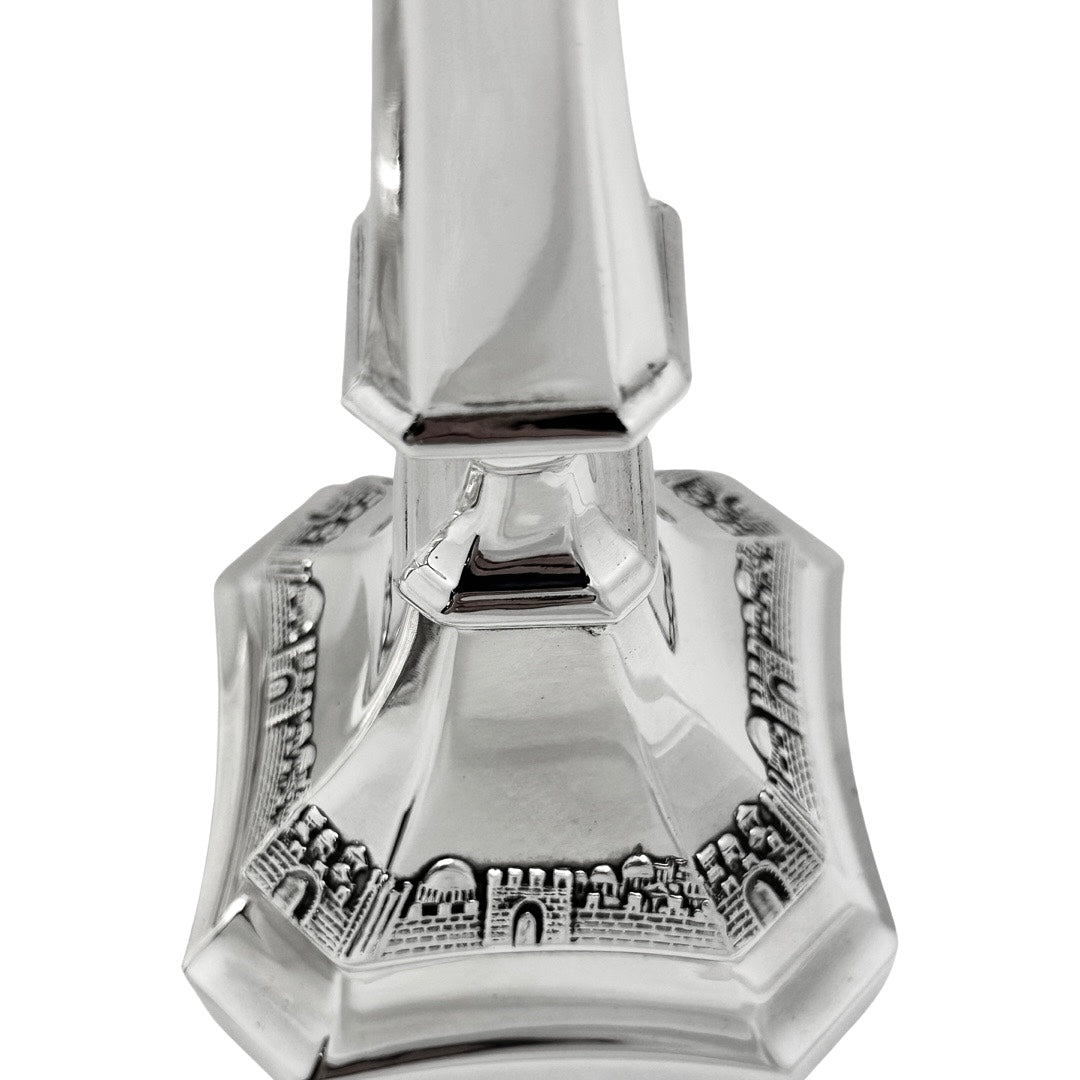 Jerusalem Sterling Candlesticks