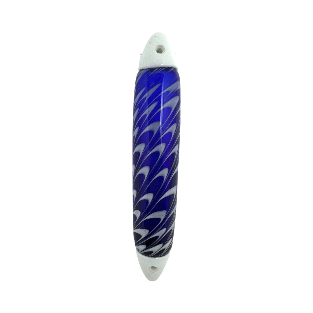 Venetian Glass Cobalt Mezuzah