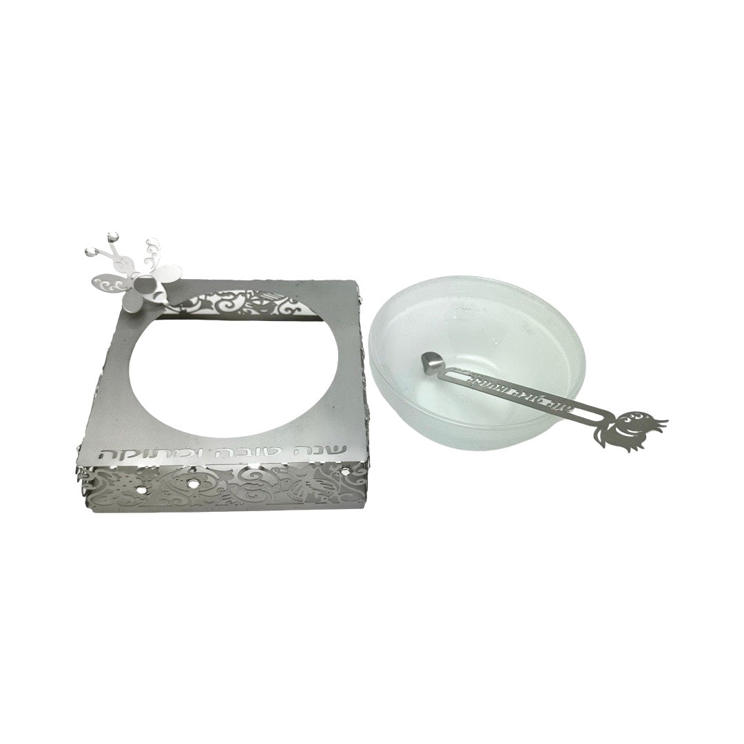 7 Species Filigree Honey Dish