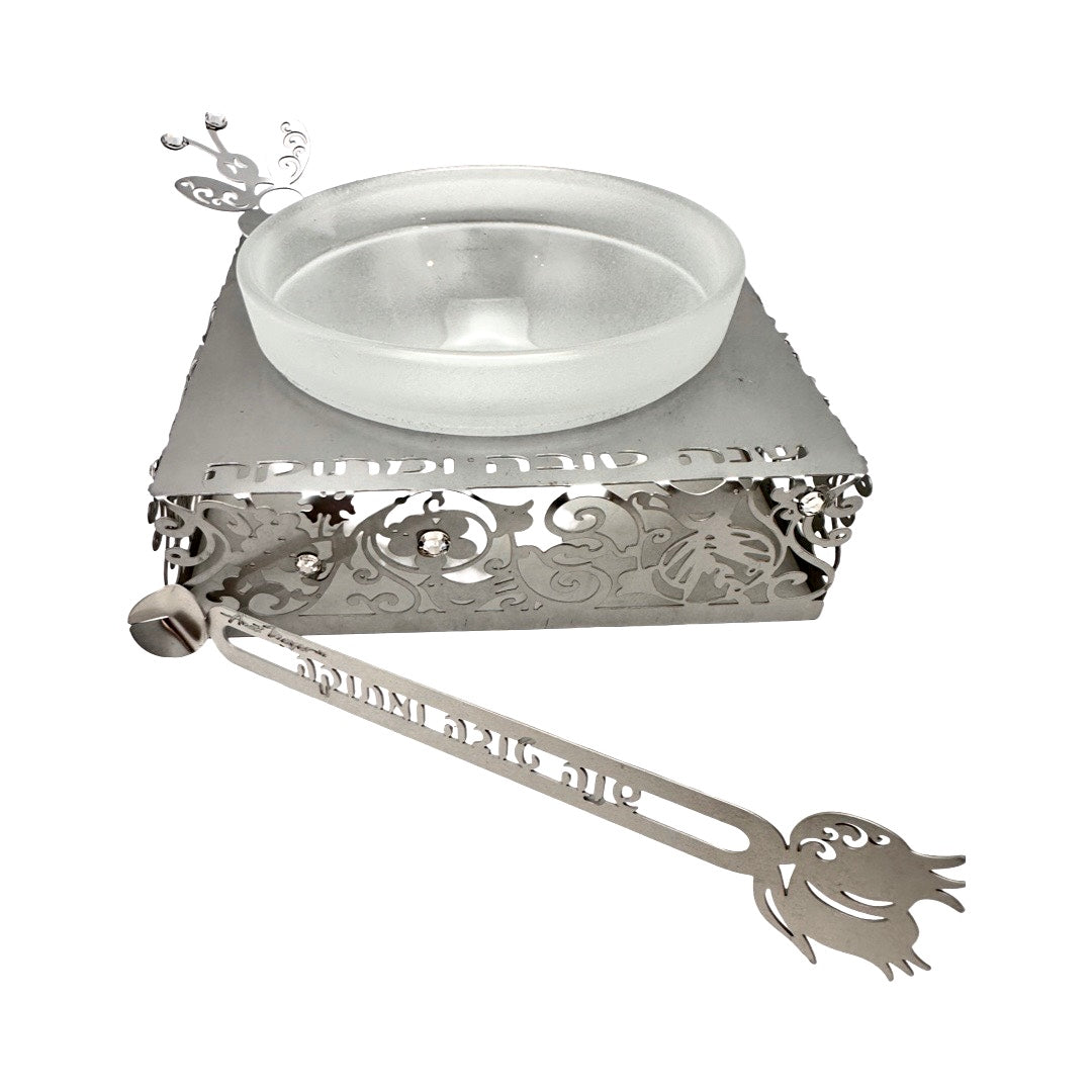 7 Species Filigree Honey Dish