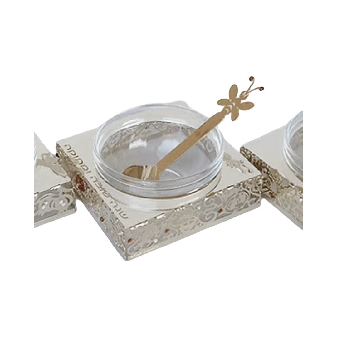 7 Species Filigree Honey Dish