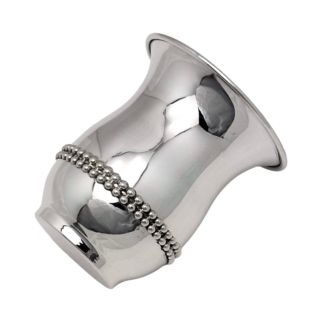 Kiddush Cup Rose with Beads