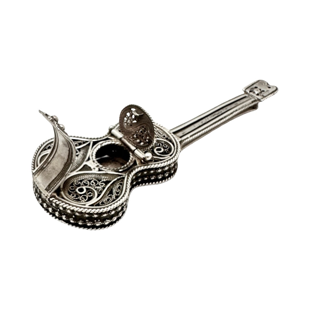 Filigree Guitar Spice Box