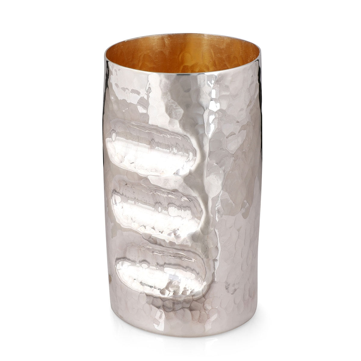 Hammered Kiddush Cup 'Fingers'