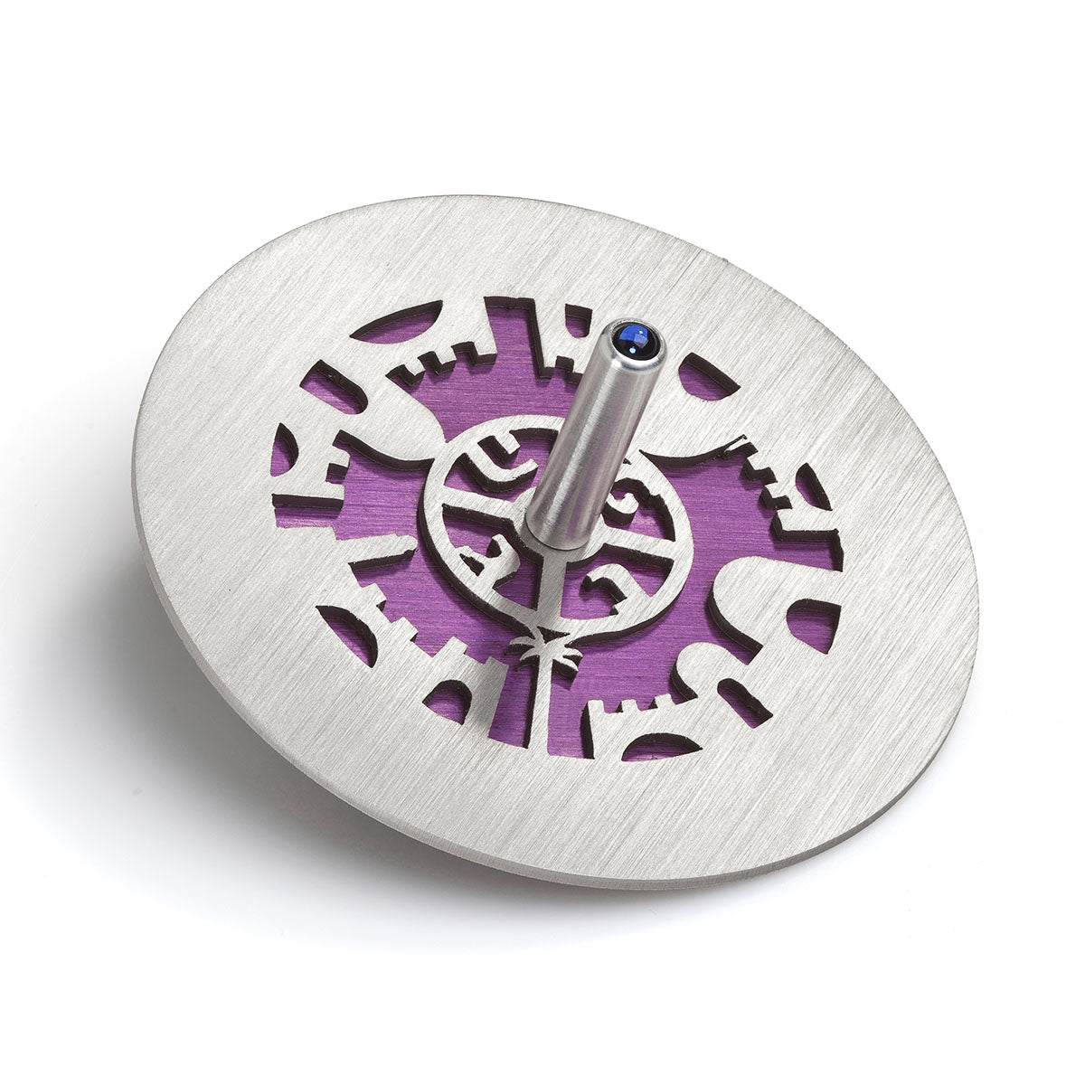 Anodized Aluminum Jerusalem Dreidel