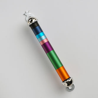 Rainbow Mezuza R07