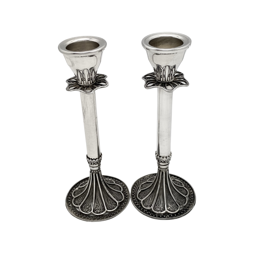 51/2" Filigree Candlesticks