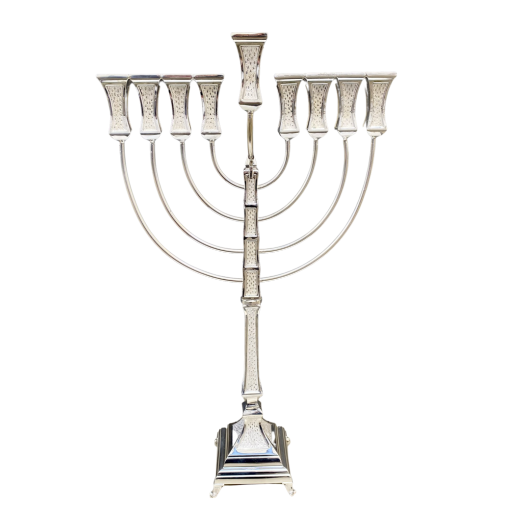 Diamond Cut Menorah